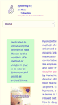 Mobile Screenshot of hypnobirthing-nm.com